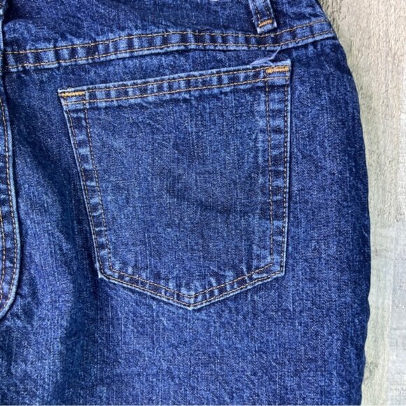 Blu Size 8 Medium Blue Denim Capri’s W/5 Pockets Vintage Y2K - Picture 7 of 10